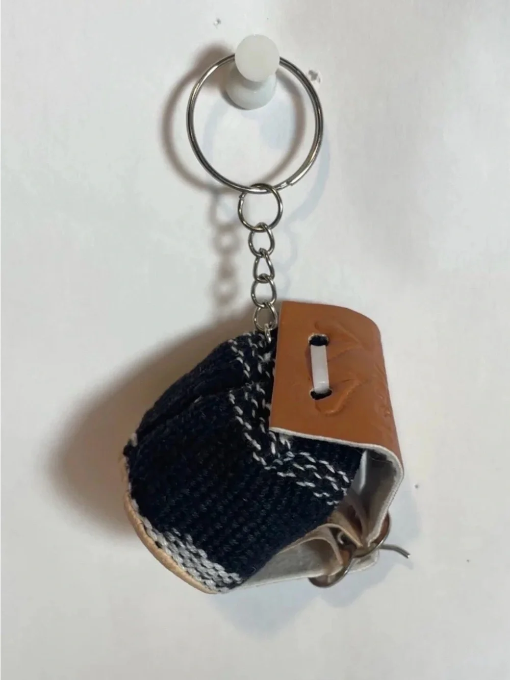 Two Keychains El Salvador Backpack Art Design Travel Souvenir Backpacker